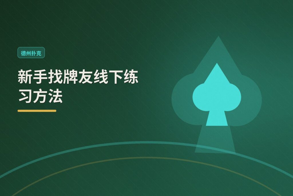 新手找牌友线下练习方法 - 新手找牌友线下练习方法:从零开始组局与提升的实用指南