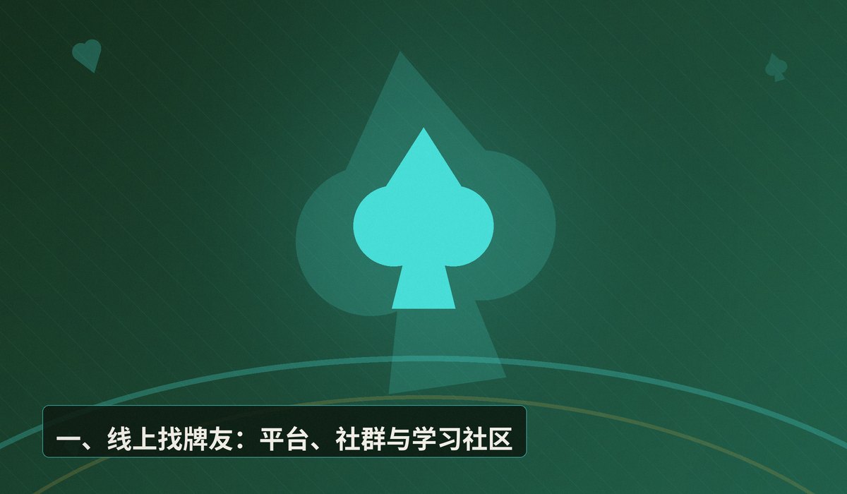 新手怎么找牌友一起学德州 - 新手怎么找牌友一起学德州?从线上到线下的实用渠道与组局指南