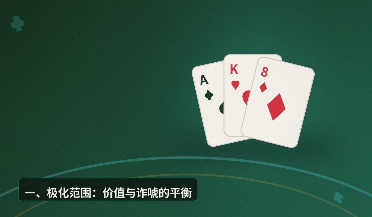德州扑克翻前3bet范围怎么选 - 德州扑克翻前3bet范围怎么选?极化与价值范围的实战拆解